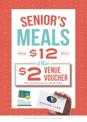 $12 Seniors Meals